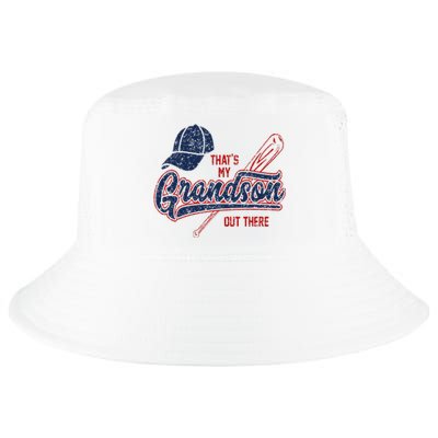 Thats My Grandson Out There Baseball Grandma Mothers Day Cool Comfort Performance Bucket Hat