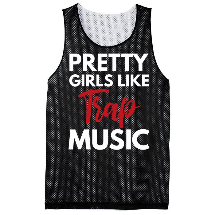 Trap Music Gift Pretty Like Trap Music Mesh Reversible Basketball Jersey Tank