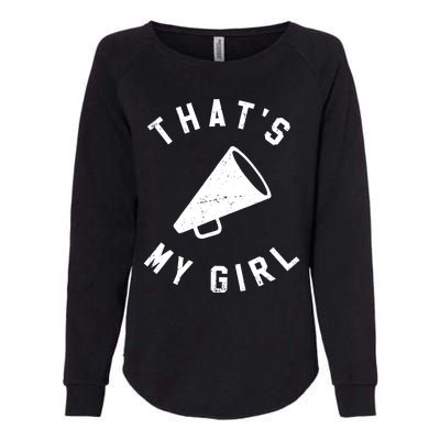 Thats My Girl Cheerleading Womens California Wash Sweatshirt