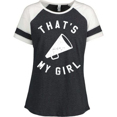 Thats My Girl Cheerleading Enza Ladies Jersey Colorblock Tee