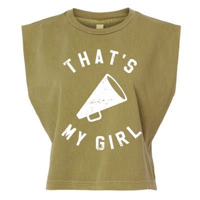 Thats My Girl Cheerleading Garment-Dyed Women's Muscle Tee