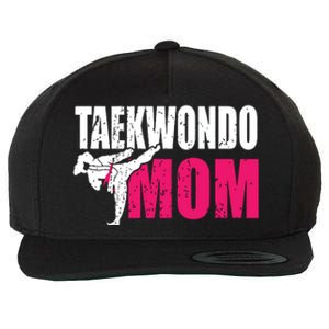 Taekwondo Mom Gift Idea Women Tae Cool Taekwondo Uniform Wool Snapback Cap