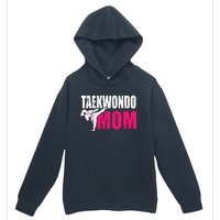 Taekwondo Mom Gift Idea Women Tae Cool Taekwondo Uniform Urban Pullover Hoodie