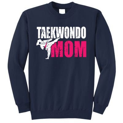 Taekwondo Mom Gift Idea Women Tae Cool Taekwondo Uniform Tall Sweatshirt