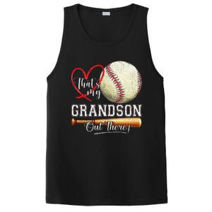 ThatS My Grandson Out There Baseball Grandma MotherS Day PosiCharge Competitor Tank