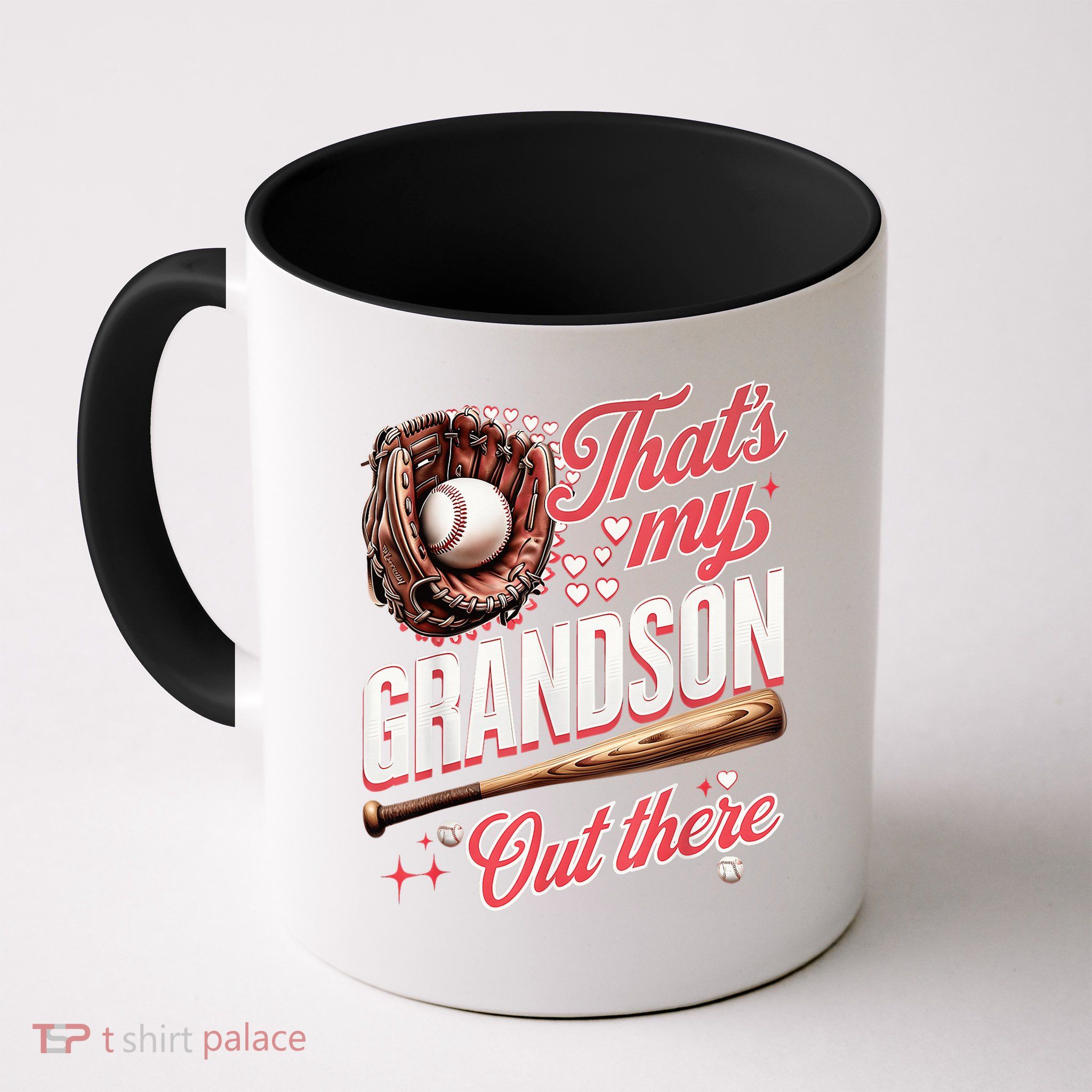 That's My Grandson Out There Baseball Grandma Mother's Day Mug