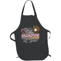 That's My Grandson Out There Proud Baseball Grandparent Apron