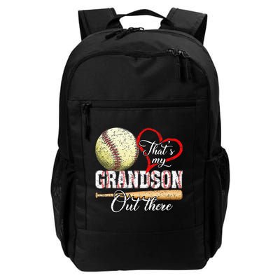 That's My Grandson Out There Baseball Grandma Mother's Day Backpack
