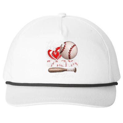 ThatS My Grandson Out There Gifts Women Baseball Grandma Snapback Five-Panel Rope Hat