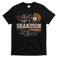 ThatS My Grandson Out There Baseball Grandma T-Shirt