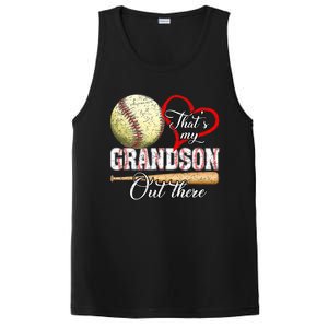 Thats My Grandson Out There Baseball Grandma Mothers Day PosiCharge Competitor Tank