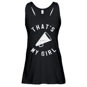 ThatS My Girl Cheerleading Gift Ladies Essential Flowy Tank