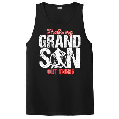 That My Grand Son Out There Baseball FatherS Day Great Gift PosiCharge Competitor Tank