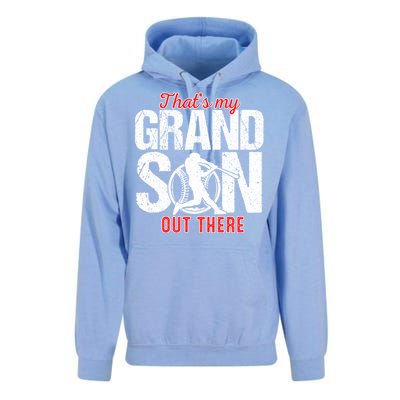 That My Grand Son Out There Baseball FatherS Day Great Gift Unisex Surf Hoodie