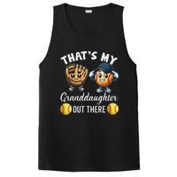 ThatS My Granddaughter Out There Softball Grandpa Grandma PosiCharge Competitor Tank