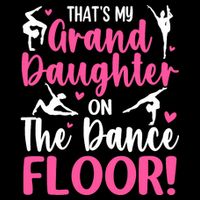 ThatS My Granddaughter On The Dance Floor Grandparents Drawstring Bag