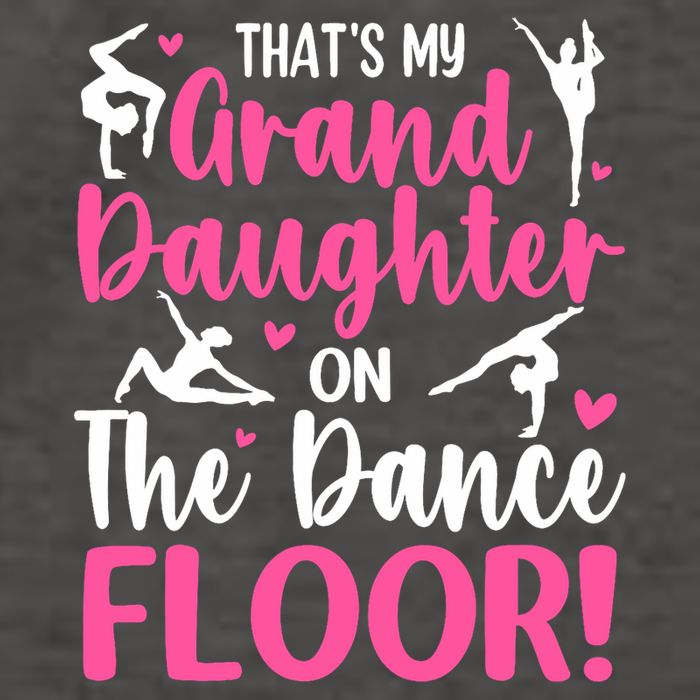 ThatS My Granddaughter On The Dance Floor Grandparents Vector Backpack