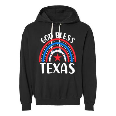 Texas Meaningful Gift I Love Texas Usa Cool Gift Garment-Dyed Fleece Hoodie