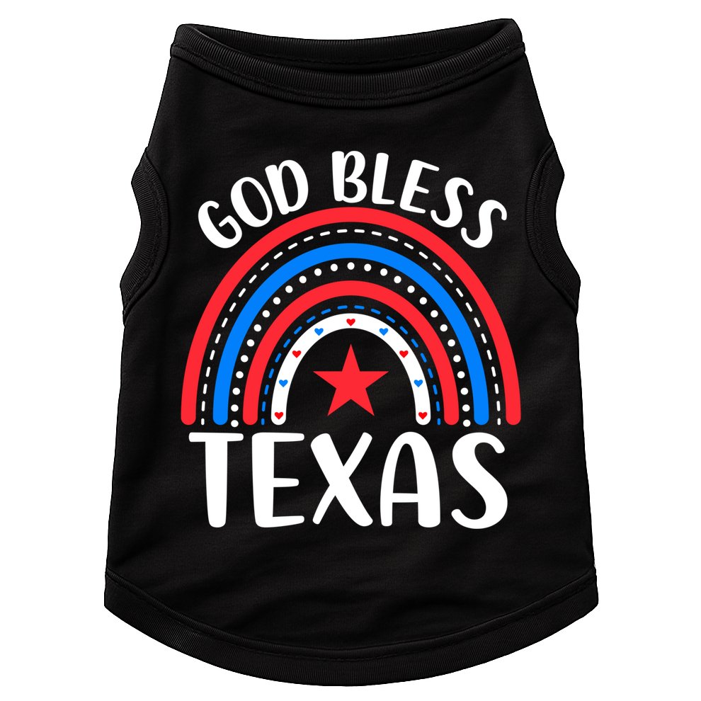 Texas Meaningful Gift I Love Texas Usa Cool Gift Doggie Tank