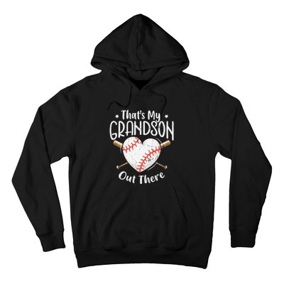 That's My Grandson Out There Baseball Grandma Mother's Day Hoodie