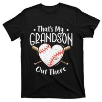 That's My Grandson Out There Baseball Grandma Mother's Day T-Shirt