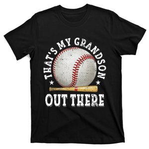 That's My Grandson Out There Baseball Mother's Day T-Shirt