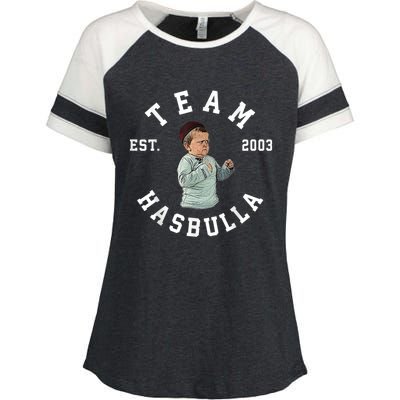 Team MMA Hasbulla Fight Meme Enza Ladies Jersey Colorblock Tee