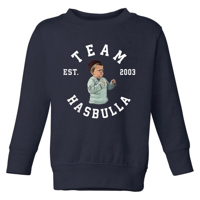 Team MMA Hasbulla Fight Meme Toddler Sweatshirt