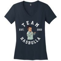 Team MMA Hasbulla Fight Meme Women's V-Neck T-Shirt