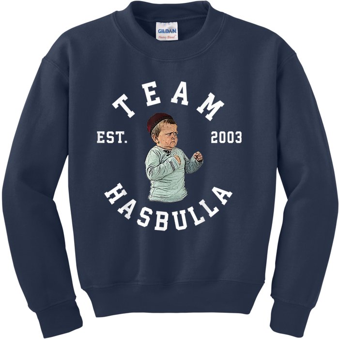 Team MMA Hasbulla Fight Meme Kids Sweatshirt