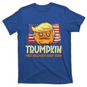 Trump Make Halloween Great Again Halloween Us Flag Funny Gift Funny Gift T-Shirt