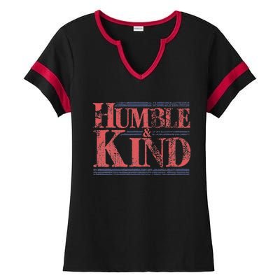 Tim Mcgraw Humble & Kind Ladies Halftime Notch Neck Tee