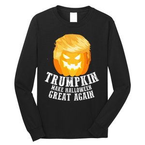 Trumpkin Make Halloween Great Again Costume Long Sleeve Shirt