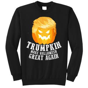 Trumpkin Make Halloween Great Again Costume Sweatshirt