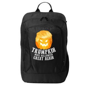 Trumpkin Make Halloween Great Again Costume City Backpack