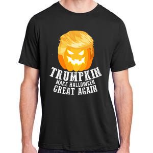 Trumpkin Make Halloween Great Again Costume Adult ChromaSoft Performance T-Shirt