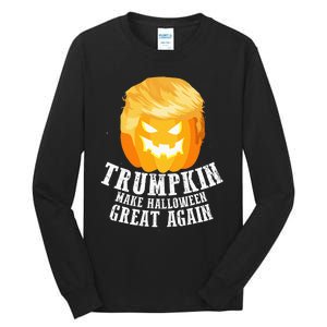 Trumpkin Make Halloween Great Again Costume Tall Long Sleeve T-Shirt