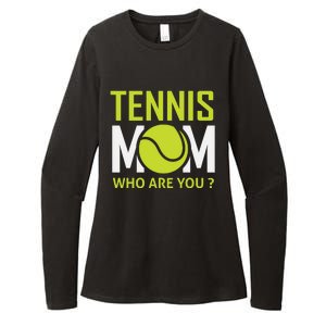 Tennis Mom How Are You Womens CVC Long Sleeve Shirt