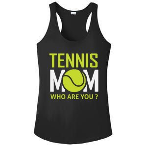 Tennis Mom How Are You Ladies PosiCharge Competitor Racerback Tank