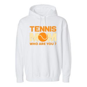 Tennis Mom How Are You Garment-Dyed Fleece Hoodie