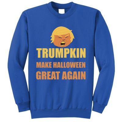 Trumpkin Make Halloween Great Again Funny President Gift Sweatshirt