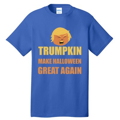 Trumpkin Make Halloween Great Again Funny President Gift Tall T-Shirt