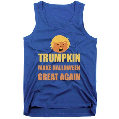 Trumpkin Make Halloween Great Again Funny President Gift Tank Top