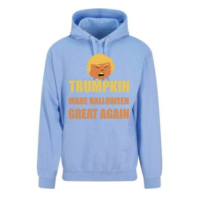 Trumpkin Make Halloween Great Again Funny President Gift Unisex Surf Hoodie