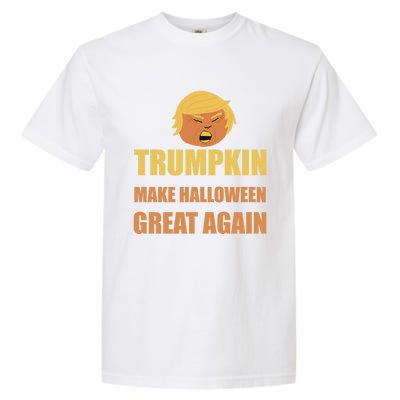 Trumpkin Make Halloween Great Again Funny President Gift Garment-Dyed Heavyweight T-Shirt