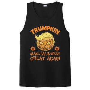 Trumpkin Make Halloween Great Again Funny Gift PosiCharge Competitor Tank