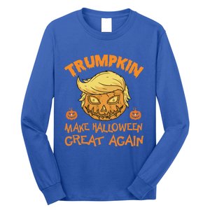 Trumpkin Make Halloween Great Again Funny Gift Long Sleeve Shirt