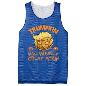 Trumpkin Make Halloween Great Again Funny Gift Mesh Reversible Basketball Jersey Tank