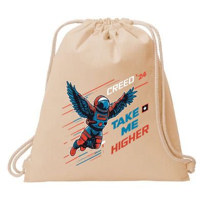 T.A.K.E M.E H.I.G.H.E.R Drawstring Bag
