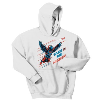 T.A.K.E M.E H.I.G.H.E.R Kids Hoodie